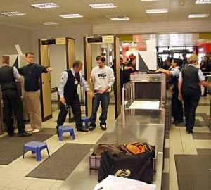 Flughafen Sicherheitstechnologie gegen Terrorismus